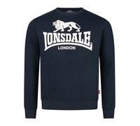 LONSDALE Sweat-shirt 'Go Sport' bleu marine / blanc, Taille L
