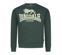 LONSDALE Sweat-shirt 'GO SPORT' écru / vert, Taille XXXL