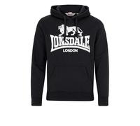 LONSDALE Sweat-shirt 'Gosports 2' noir / blanc, Taille M