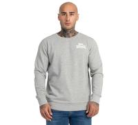 Lonsdale Herren Rundhals Sweatshirt Schmale Passform Longridge Maillot de survêtement, Marl Grey, XXL Homme