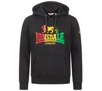LONSDALE Sweat-shirt 'Sounds' jaune / vert clair / rouge / noir, Taille S