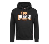 LONSDALE Sweat-shirt ' Thurning' orange / noir / blanc, Taille XXXL