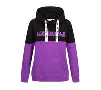 LONSDALE Sweat-shirt 'Wardie' violet / noir / blanc, Taille XL