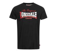 Lonsdale Homme Aldingham T-Shirt, Noir, S EU