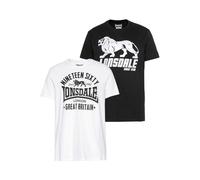 Lonsdale Bylchau Short Sleeve T-shirt Blanc L Homme
