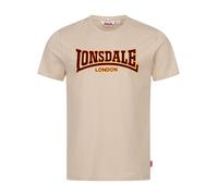 Lonsdale Classic Short Sleeve T-shirt Beige XL Homme