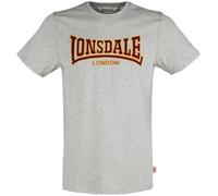 T-shirt Lonsdale Classic manche courte gris noir jaune - 3XL