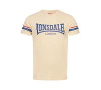 Lonsdale T-shirt Creich manches courtes Jaune Homme 2XL