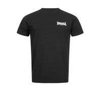LONSDALE T-Shirt 'Elmdon' noir / blanc, Taille XXL
