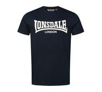 LONSDALE T-Shirt 'Fulwood' bleu marine / blanc, Taille L