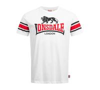Lonsdale T-shirt Hempriggs Blanc/Noir/Rouge Taille 3XL Homme