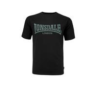 LONSDALE T-Shirt 'Kai' gris / noir, Taille XS