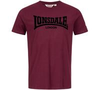 Lonsdale Ll008 One Tone Short Sleeve T-shirt Rouge L Homme