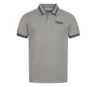 LONSDALE T-Shirt 'Markham' bleu marine / gris chiné, Taille XXXL