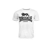 LONSDALE T-Shirt noir / blanc, Taille XXXL