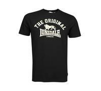 LONSDALE T-Shirt 'Original' écru / noir, Taille M