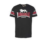 LONSDALE T-Shirt rouge / noir / blanc, Taille L