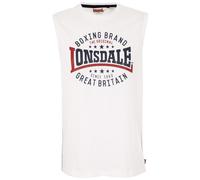 Lonsdale Débardeur St.Agnes Homme Coupe ajustée Blanc 3XL EU