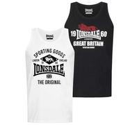 Lonsdale T-shirt Sans Manches Biggin 2 Unités