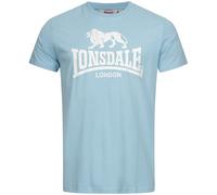 LONSDALE T-Shirt 'St. Erney' bleu clair / blanc, Taille L