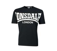 LONSDALE T-Shirt 'York' noir / blanc, Taille 5XL