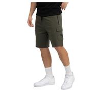 Lonsdale Totton Shorts, Vert Olive/Noir, L Homme