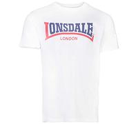 Lonsdale Two Tone T-Shirt, Blanc (weiß), XX-Large (Taille Fabricant: 2XL) Homme