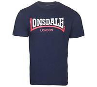 Lonsdale Homme Deux Tons T-Shirt, Bleu Marine, 3XL EU