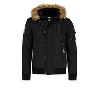 LONSDALE Veste d’hiver 'Jarreth' marron / noir / blanc cassé, Taille L