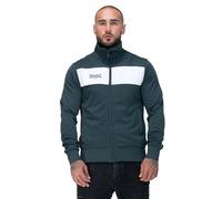 Lonsdale Veste de survêtement Alnwick, pour homme, coupe ajustée, vert/blanc, 3XL