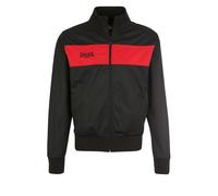 LONSDALE Veste de survêtement 'Alnwick' rouge orangé / noir, Taille 4XL