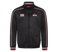LONSDALE Veste de survêtement rouge / noir / blanc, Taille XXL