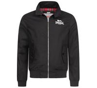 LONSDALE Veste mi-saison 'Acton Harrington' noir / blanc, Taille S