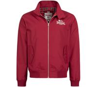 LONSDALE Veste mi-saison 'CLASSIC' rouge cerise / rouge foncé / blanc, Taille XL