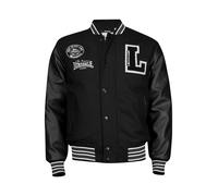 LONSDALE Veste mi-saison 'OXFORD ALL SEASON' noir / blanc, Taille L