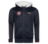 LONSDALE Vestes d’entraînement bleu marine / rouge sang / blanc, Taille S