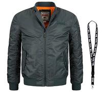 Lonsdale Vestes - Veste bomber - Veste collégiale - Veste d'hiver - Veste de survêtement - Limitée, Bâton de piscine olive, XXXL