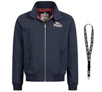 Lonsdale Vestes - Veste bomber - Veste collégiale - Veste d'hiver - Veste de survêtement - Limitée, Bleu marine, L