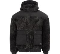 Lonsdale Windproof Long Sleeve Sherpa Jacket Noir 2XL Male