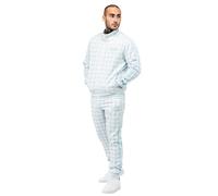 Lonsdale Witton Survêtement, Blanc/Bleu, S Homme