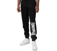Lonsdale Wooperton Pantalon de Jogging, Noir/Blanc/Gris, L Homme 117438