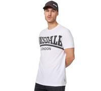 Lonsdale York - T-Shirt Sportswear - Homme - Blanc - FR: Large (taille fabricant: Large)