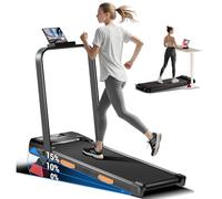 LONTEK 3.0HP Tapis de Course Pliable Inclinable 15%, à Triple Amortissement