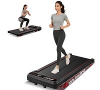 LONTEK Tapis de Marche Inclinable 16%, 10km/h Tapis de Course, avec Affichage LED, télécommande, 3.0HP Treadmill, Walking Pad Silencieux Compact pour la Maison et Le Bureau, 136KG Max Charge