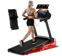 LONTEK Tapis de Course Pliable Inclinable, 12KM/H | Tapis de Marche Inclinable, Treadmill Home avec Moteur 3,0 CV