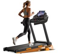 LONTEK Tapis de Course Pliable Inclinable 12KM/H, Tapis de Marche Pliable Inclinable 3 en 1 avec Moteur Silencieux Amélioré de 3.0HP, Max 136KG