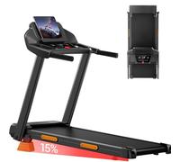 LONTEK Tapis de Course Pliable Inclinable 15%
