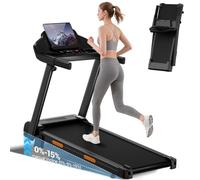 LONTEK Tapis de Course Pliable Inclinable 15%