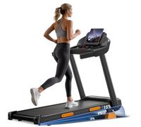 LONTEK Tapis de Course Pliable Inclinable 9%,Tapis de Marche Inclinable 12KM/H,Treadmill Home avec Moteur 3,0 CV et Affichage LED, Charge Max. 136KG