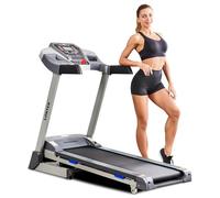 LONTEK Tapis de Course Professionnel Pliable, Moteur Silencieux 2.0CV, Jusqu'à 14 km/h, 12 programmes,0-15% Inclinaison Automatique, Écran LCD, Bluetooth, T500 Noir